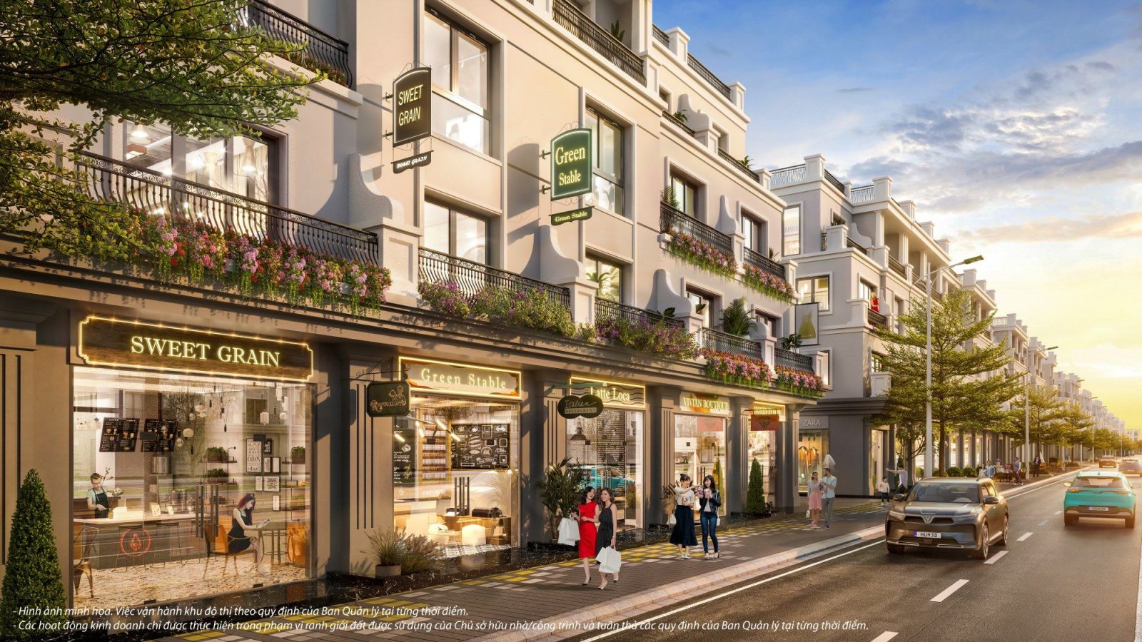 Thiết kế Shophouse Mangala Complex Bắc Giang